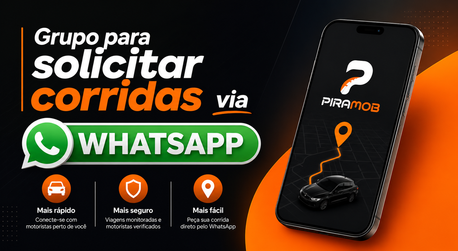 Grupo PIRAMOB no WhatsApp